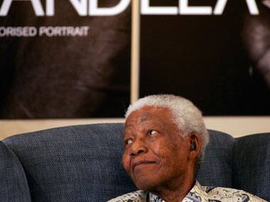 Nelson Mandela. AFP.