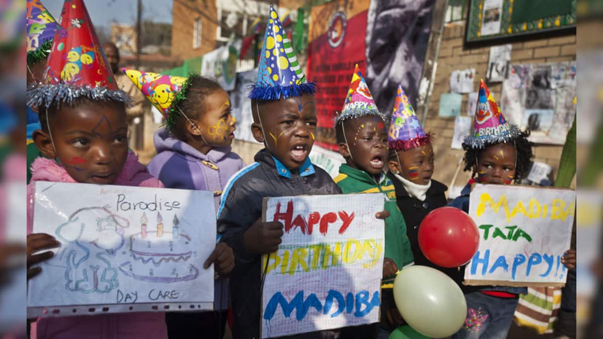 Photos South Africa celebrates Nelson Mandela's 95th birthday Firstpost
