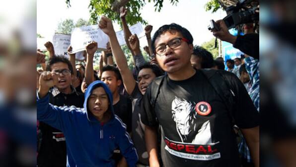 Students begin economic blockade in Manipur