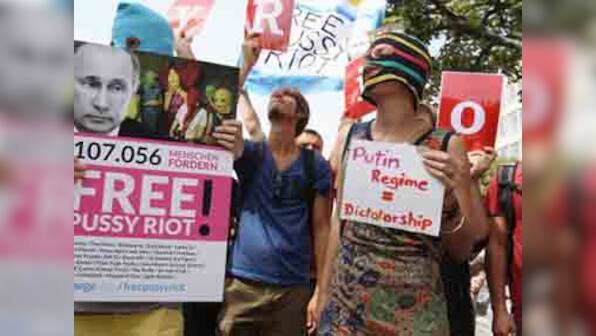 Pussy Riot takes aim at Russia's oil industry in new video