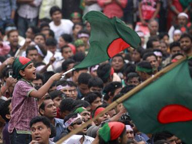 The protests at Shahbag, Bangladesh. Reuters.