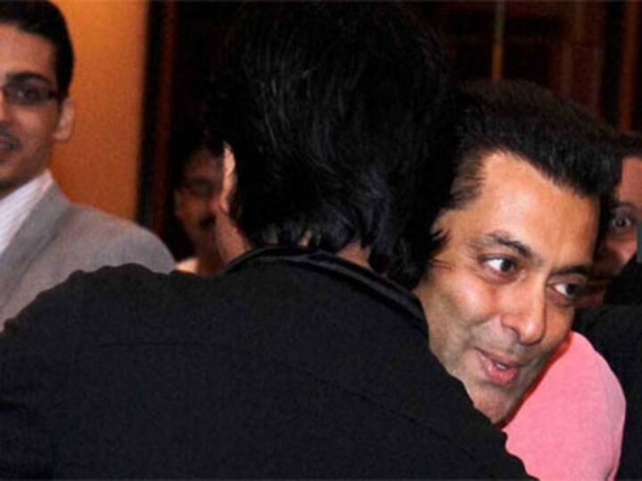 Was Salman just 'Being Human' when he hugged SRK?