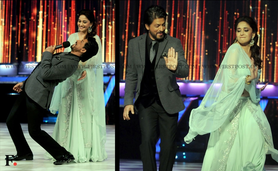 Images: SRK, Madhuri set the stage on fire in Jhalak Dikhhla Jaa Images: SRK, Madhuri set the stage on fire in Jhalak Dikhhla Jaa