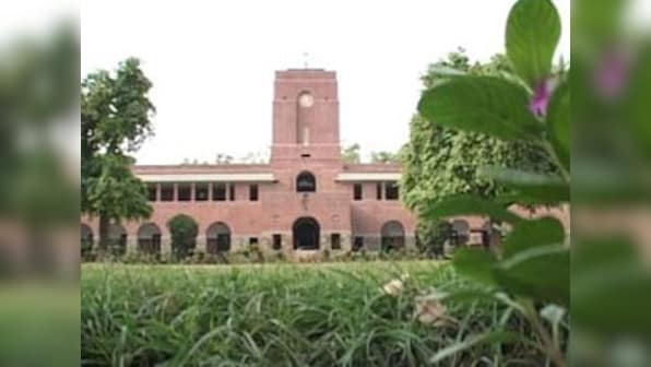Letter from DU VC to students of St Stephen's, LSR, SRCC