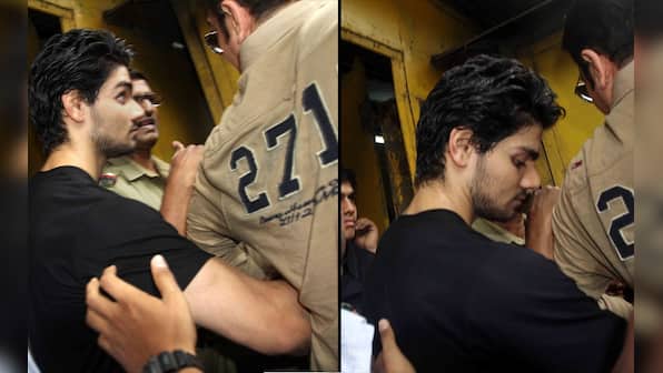 Photos: Suraj Pancholi leaving Arthur Road jail after getting bail