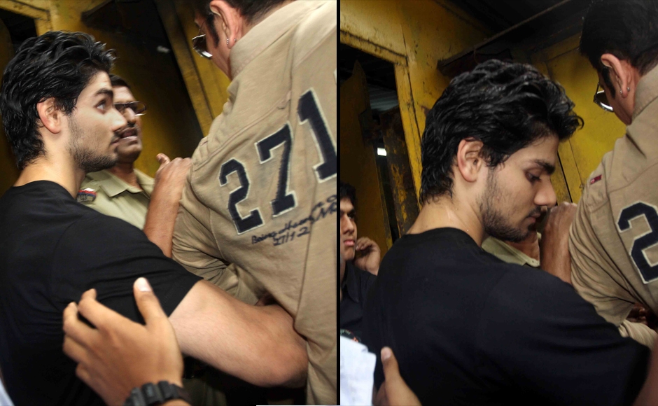 Photos: Suraj Pancholi leaving Arthur Road jail after getting bail Photos: Suraj Pancholi leaving Arthur Road jail after getting bail