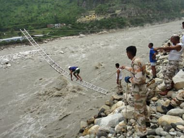 Uttarakhand rescue operations. AFP.