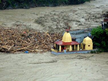 Entire villages were washed away during the floods. AFP.