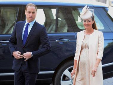 Prince William and Kate Middleton. AFP.