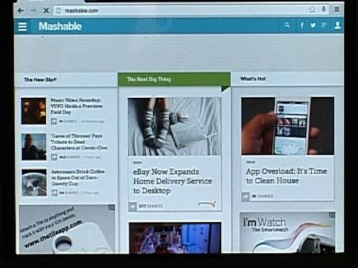 Web Check: Visit 'Mashable'