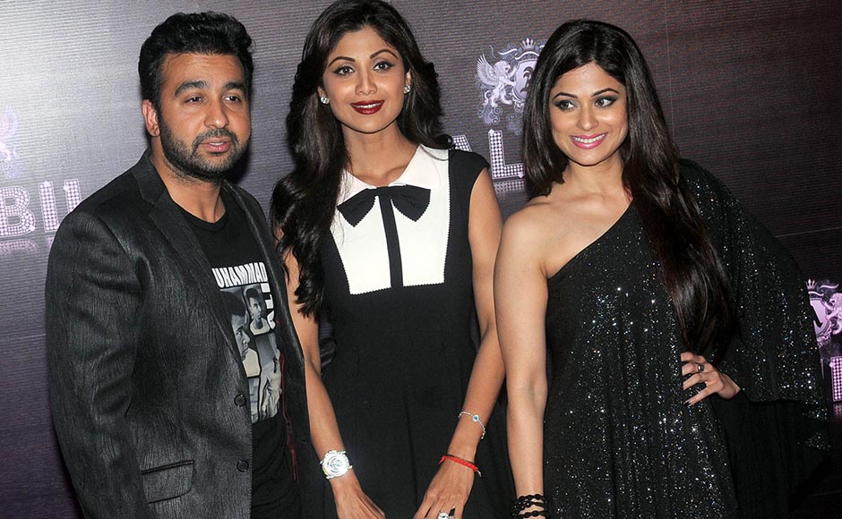 Shilpa Shetty with husband Raj Kundra and sister Shamita Shetty. Sachin Gokhale/Firstpost Shilpa Shetty with husband Raj Kundra and sister Shamita Shetty. Sachin Gokhale/Firstpost