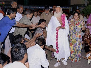 Self-styled godman Asaram Bapu. PTI