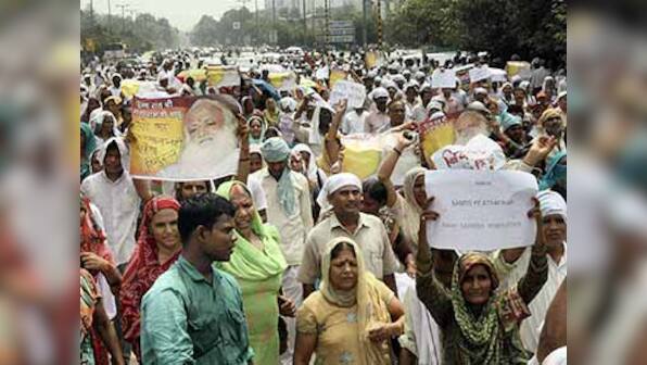 Asaram Bapu being targetted for opposing the govt, say his disciples