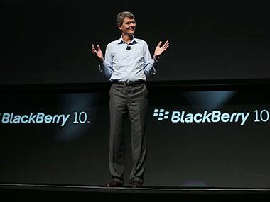 BlackBerry CEO Thorsten Heins. Getty  Images 