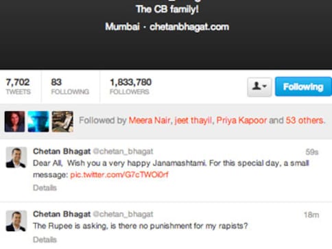 Chetan Bhagat, rape jokes are not funny at all Chetan Bhagat, rape jokes are not funny at all