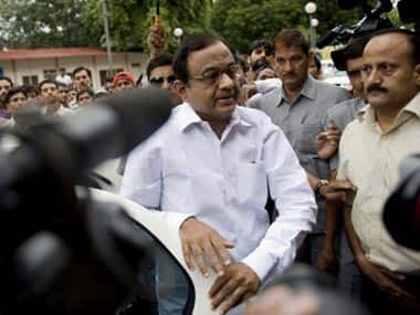 Finance Minister P Chidambaram. AFP