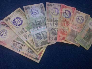 Kashmir: Separatist group stamps currency with anti-India slogans Kashmir: Separatist group stamps currency with anti-India slogans