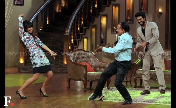 Photos: Priyanka Chopra, Ram Charan Teja shake a leg on Comedy Nights with Kapil