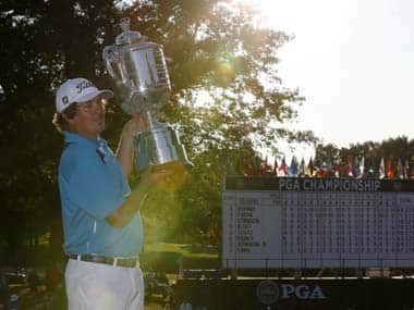 Jason Dufner won his first Major championship at Oak Hills. Reuters