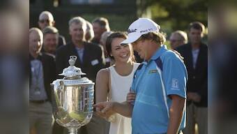 PGA Championship: Jason Dufner holds off Jim Furyk for first major title