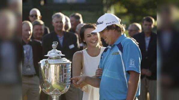 PGA Championship: Jason Dufner holds off Jim Furyk for first major title