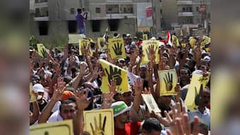 Egypt: Muslim Brotherhood protests draw tens of thousands