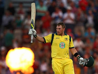 Aaron Finch was in superb form. Getty Images