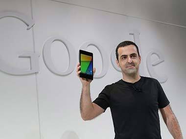 Hugo Barra is seen at the launch of the new Nexus 7 event in this file photo. AFP 