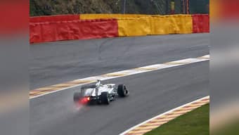 F1: Hamilton edges out Force India's Di Resta for pole in Belgium