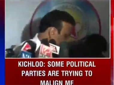 Screengrab from video. The former minister has maintained that he is innocent.