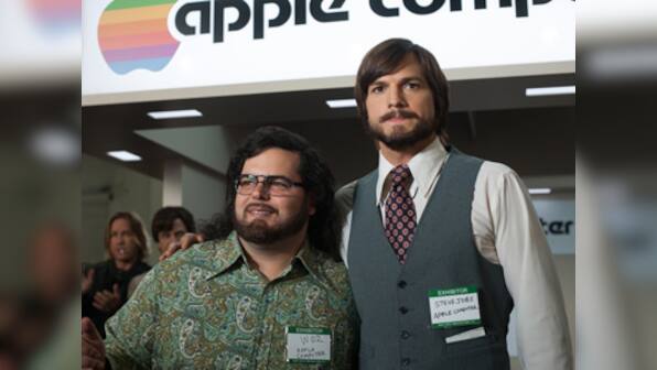 Ashton Kutcher rings NYSE opening bell to promote Jobs biopic