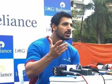 A screengrab of John Abraham.