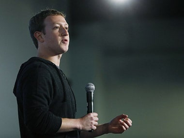 File photo of Mark Zuckerberg. Image: AFP