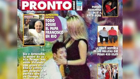 Red card! Messi's love life in tatters after pic with blonde woman emerges