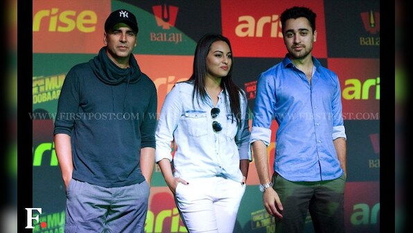 Photos: Once Upon A Time In Mumbai Dobara team goes to Delhi  