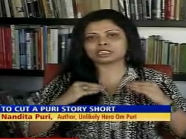 Om Puri lying about being out of town, alleges wife Nandita Om Puri lying about being out of town, alleges wife Nandita