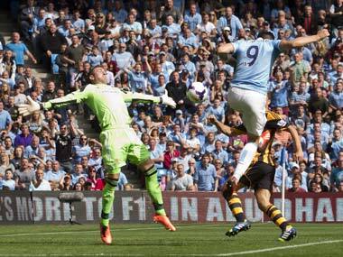 EPL: Negredo scores as Manchester City labour to beat Hull 2-0 