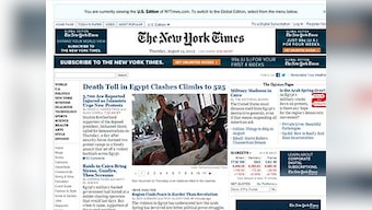 New York Times site experiences outage for a few hours