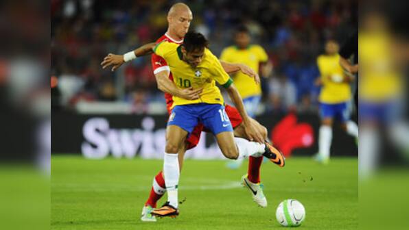 Swiss upset Brazil as Argentina beat Italy