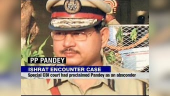 Ishrat case: Gujarat top cop PP Pandey sent to CBI custody
