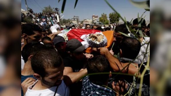 Palestinians halt peace talks after Israeli soldiers clash with protestors