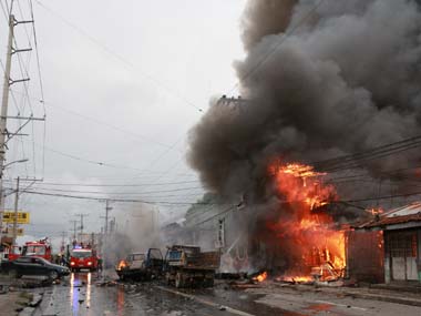 Bomb blast in south Philippines kills at least six, wounds 29 Bomb blast in south Philippines kills at least six, wounds 29