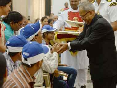 Children with special needs as good as any other: Pranab Children with special needs as good as any other: Pranab