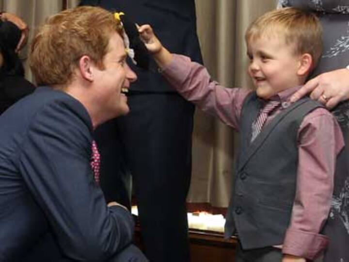 Prince Harry returns from Angola charity trip