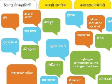 After reporting bribes, now report rishwats: Hindi version of I Paid A Bribe launched After reporting bribes, now report rishwats: Hindi version of I Paid A Bribe launched