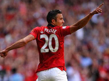 RVP starts for Man United. Getty Images