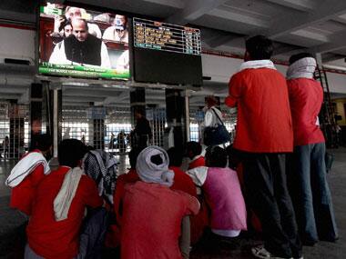 This image of the railway workers has been used for representational purposes only. PTI. 