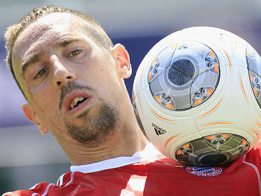 Ribery beats Messi and Ronaldo to UEFA prize - Eurosport