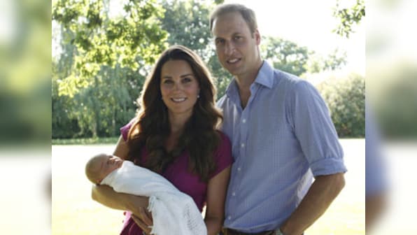 Check out the first official pictures of 'little rascal' Prince George