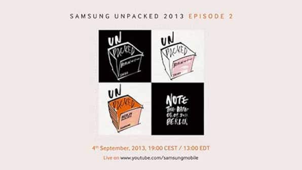 Samsung's 4 Sept event: Galaxy Gear watch to launch as well? 